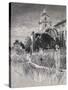 Graveyard and Mission, San Luis Rey De Francia, California, from 'The Century Illustrated Monthly…-Henry Sandham-Stretched Canvas