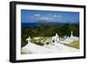 Graveyard at S. Thomas Anglican Church Built in 1643-Robert Harding-Framed Photographic Print