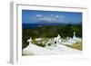 Graveyard at S. Thomas Anglican Church Built in 1643-Robert Harding-Framed Photographic Print