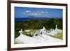 Graveyard at S. Thomas Anglican Church Built in 1643-Robert Harding-Framed Photographic Print