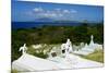 Graveyard at S. Thomas Anglican Church Built in 1643-Robert Harding-Mounted Photographic Print