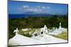 Graveyard at S. Thomas Anglican Church Built in 1643-Robert Harding-Mounted Photographic Print