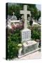 Graveyard of Karavados Church, Kefalonia, Greece-Peter Thompson-Stretched Canvas