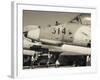 Graveyard of Us-Built A-4 Fighters, Israeli Air Force Museum, Be-Er Sheva, the Negev, Israel-Walter Bibikow-Framed Photographic Print