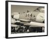 Graveyard of Us-Built A-4 Fighters, Israeli Air Force Museum, Be-Er Sheva, the Negev, Israel-Walter Bibikow-Framed Photographic Print