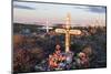 Graveyard, Rankin Inlet, Nunavut, Canada-Paul Souders-Mounted Photographic Print