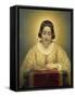 Gravin De Pages, Nee De Cornellan, Als De Heilige Catharina, Joseph Desirecourt.-Joseph Desire Court-Framed Stretched Canvas