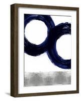 Gravitate Blue III-Ellie Roberts-Framed Art Print