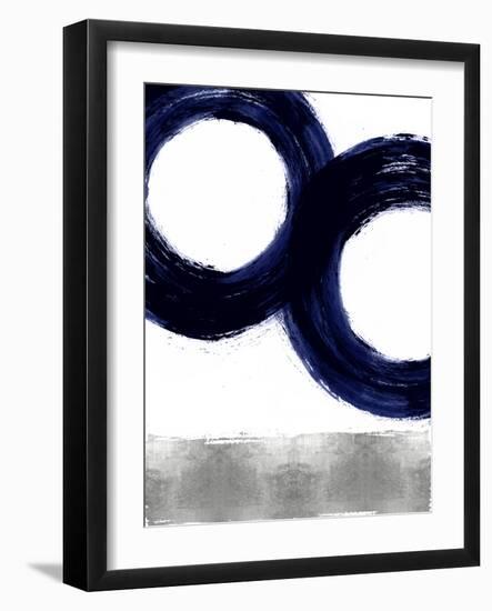 Gravitate Blue III-Ellie Roberts-Framed Art Print