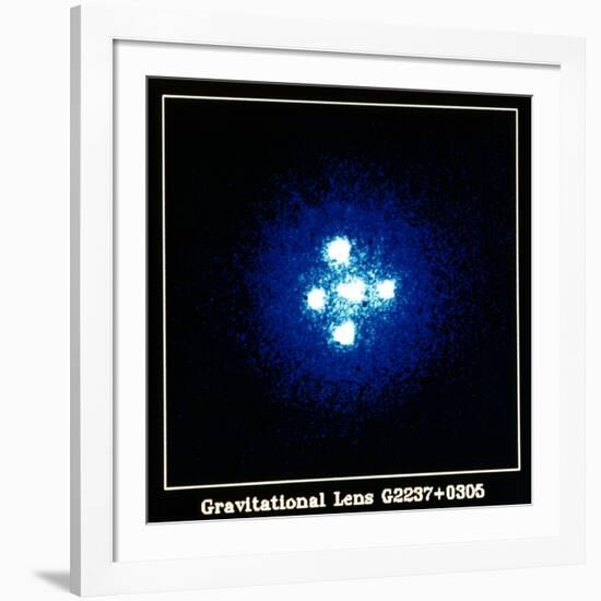 Gravitation Lens-null-Framed Giclee Print