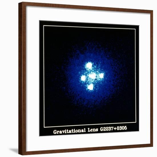 Gravitation Lens-null-Framed Giclee Print