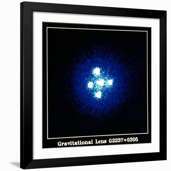 Gravitation Lens-null-Framed Giclee Print