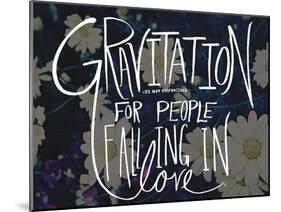 Gravitation-Leah Flores-Mounted Giclee Print