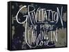 Gravitation-Leah Flores-Framed Stretched Canvas