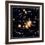 Gravitational Lens in Cl0024+1654-W Collet-Framed Giclee Print