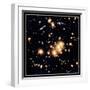 Gravitational Lens in Cl0024+1654-W Collet-Framed Giclee Print