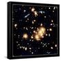 Gravitational Lens in Cl0024+1654-W Collet-Framed Stretched Canvas