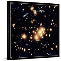 Gravitational Lens in Cl0024+1654-W Collet-Stretched Canvas