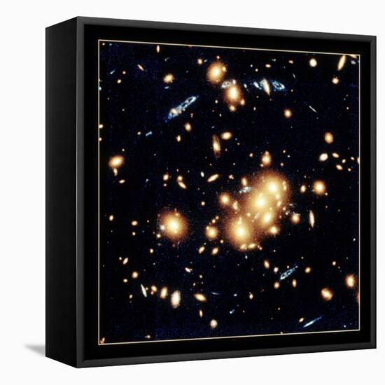 Gravitational Lens in Cl0024+1654-W Collet-Framed Stretched Canvas