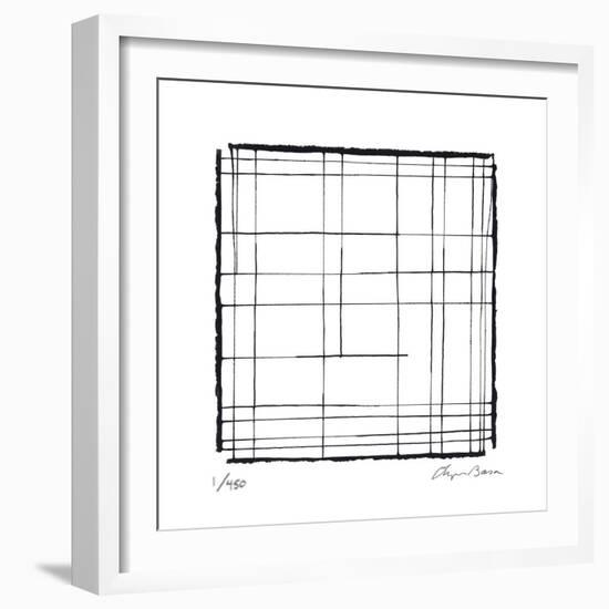 Gravity Drawing 1-Lynn Basa-Framed Limited Edition