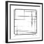 Gravity Drawing 1-Lynn Basa-Framed Limited Edition