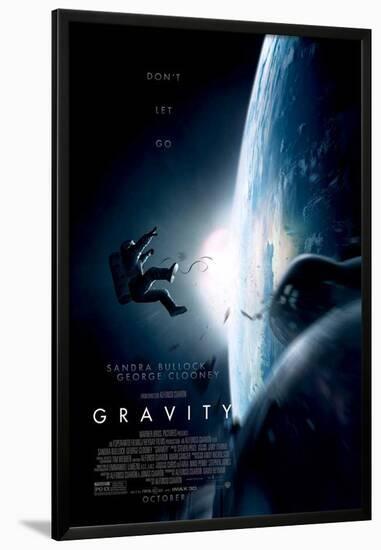 Gravity-null-Lamina Framed Poster