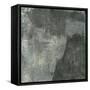 Gray Abstract I-Elena Ray-Framed Stretched Canvas