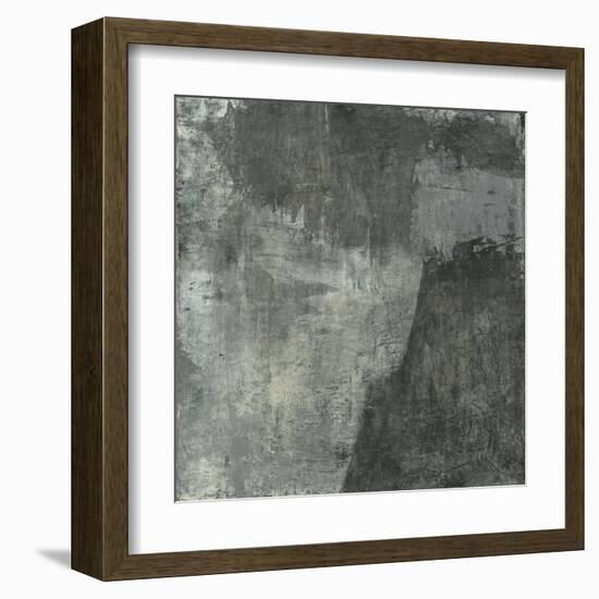 Gray Abstract I-Elena Ray-Framed Art Print