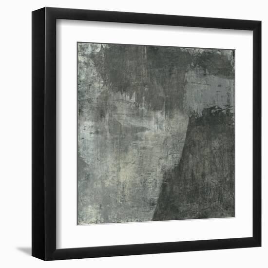 Gray Abstract I-Elena Ray-Framed Art Print