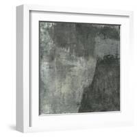 Gray Abstract I-Elena Ray-Framed Art Print