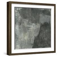 Gray Abstract I-Elena Ray-Framed Art Print