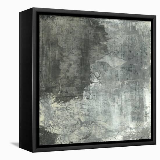 Gray Abstract II-Elena Ray-Framed Stretched Canvas
