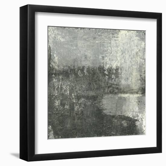 Gray Abstract III-Elena Ray-Framed Art Print