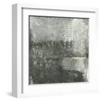 Gray Abstract III-Elena Ray-Framed Art Print