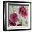 Gray and Plum Florals I-Patricia Pinto-Framed Art Print