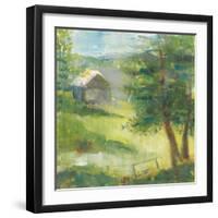 Gray Barn-Sue Schlabach-Framed Art Print