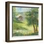 Gray Barn-Sue Schlabach-Framed Art Print