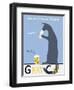 Gray Cat-Ken Bailey-Framed Giclee Print