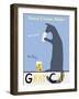 Gray Cat-Ken Bailey-Framed Giclee Print