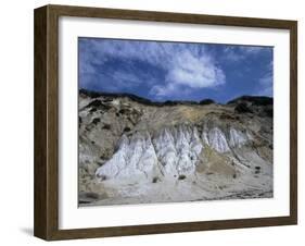 Gray Cliff, Gay Head Beach, Marthas Vineyard-Gary D^ Ercole-Framed Photographic Print