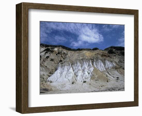 Gray Cliff, Gay Head Beach, Marthas Vineyard-Gary D^ Ercole-Framed Photographic Print