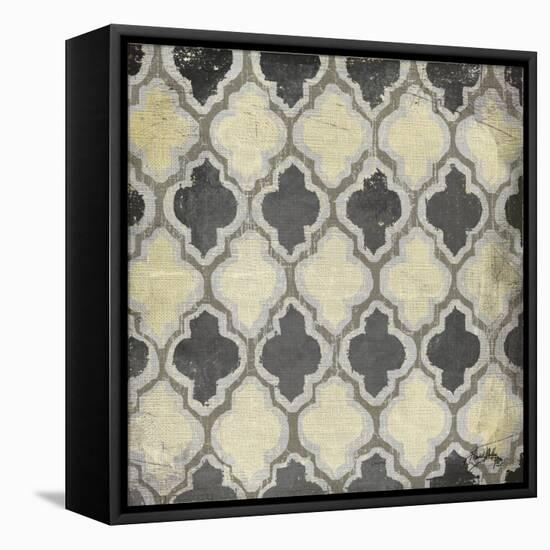 Gray Modele II-Elizabeth Medley-Framed Stretched Canvas