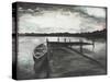 Gray Morning on the Lake-Elizabeth Medley-Stretched Canvas