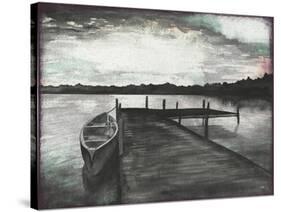 Gray Morning on the Lake-Elizabeth Medley-Stretched Canvas