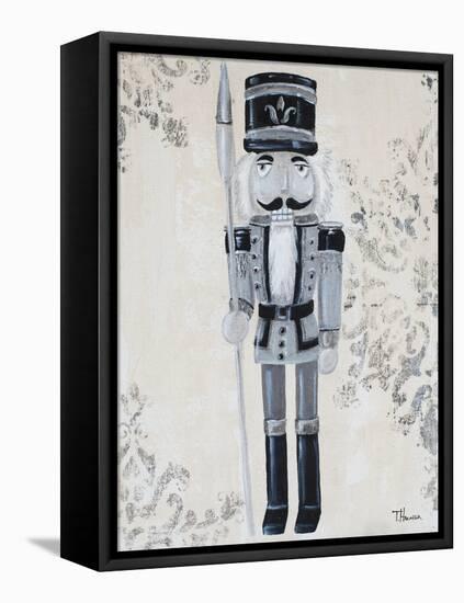 Gray Nutcracker I-Tiffany Hakimipour-Framed Stretched Canvas
