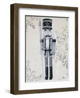 Gray Nutcracker I-Tiffany Hakimipour-Framed Art Print