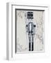 Gray Nutcracker I-Tiffany Hakimipour-Framed Art Print