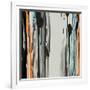 Gray Paint Drips-Tracy Hiner-Framed Giclee Print