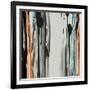 Gray Paint Drips-Tracy Hiner-Framed Giclee Print