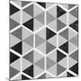 Gray Pattern I-null-Mounted Art Print